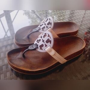 Tory Burch Miller Cloud Sandals Lavender